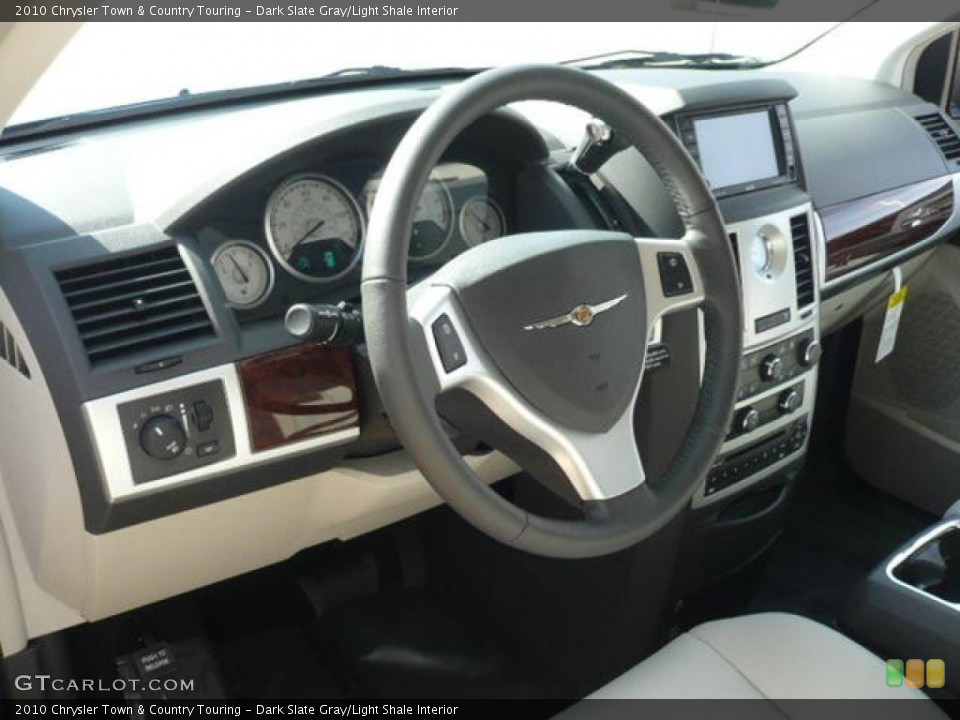 Dark Slate Gray/Light Shale Interior Dashboard for the 2010 Chrysler Town & Country Touring #38353522