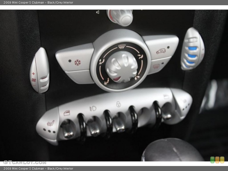 Black/Grey Interior Controls for the 2009 Mini Cooper S Clubman #38353986