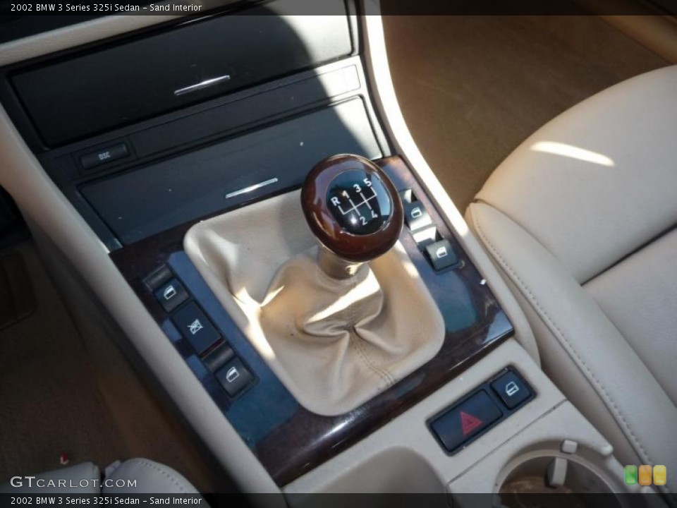 Sand Interior Transmission for the 2002 BMW 3 Series 325i Sedan #38355150