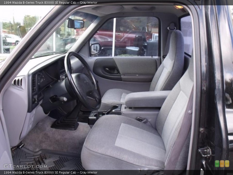Gray Interior Prime Interior for the 1994 Mazda B-Series Truck B3000 SE Regular Cab #38356154