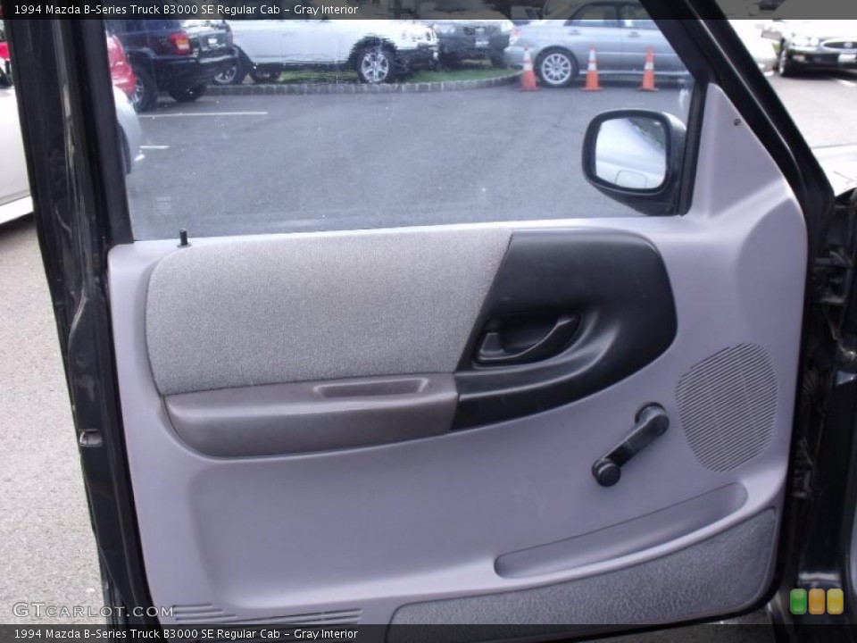 Gray Interior Door Panel for the 1994 Mazda B-Series Truck B3000 SE Regular Cab #38356186