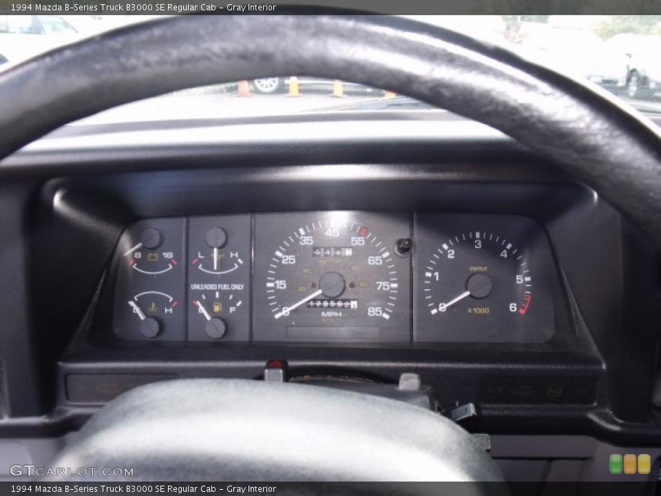 Gray Interior Gauges for the 1994 Mazda B-Series Truck B3000 SE Regular Cab #38356194