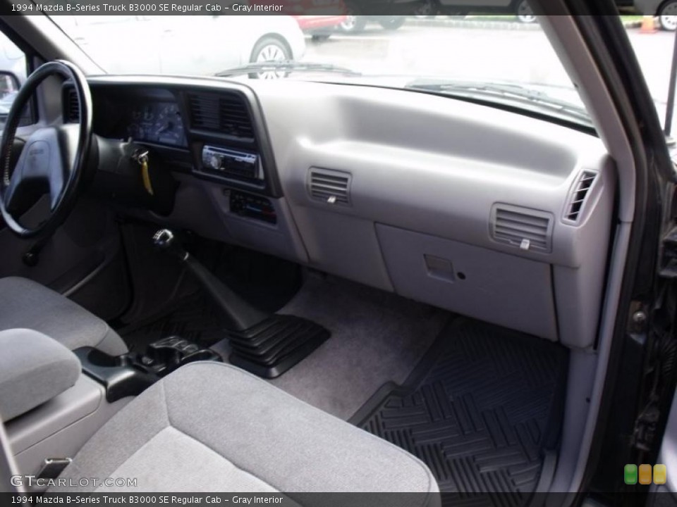 Gray Interior Dashboard for the 1994 Mazda B-Series Truck B3000 SE Regular Cab #38356290