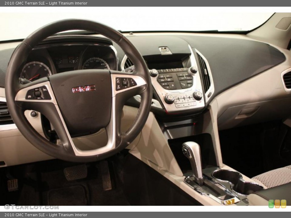 Light Titanium Interior Dashboard for the 2010 GMC Terrain SLE #38357326