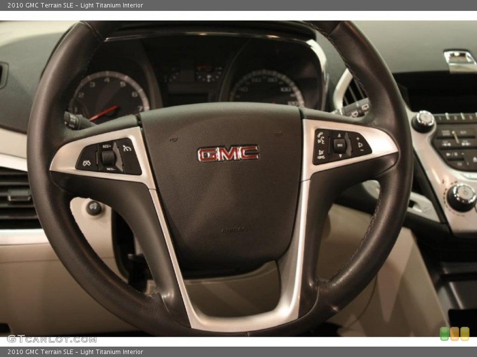 Light Titanium Interior Steering Wheel for the 2010 GMC Terrain SLE #38357338