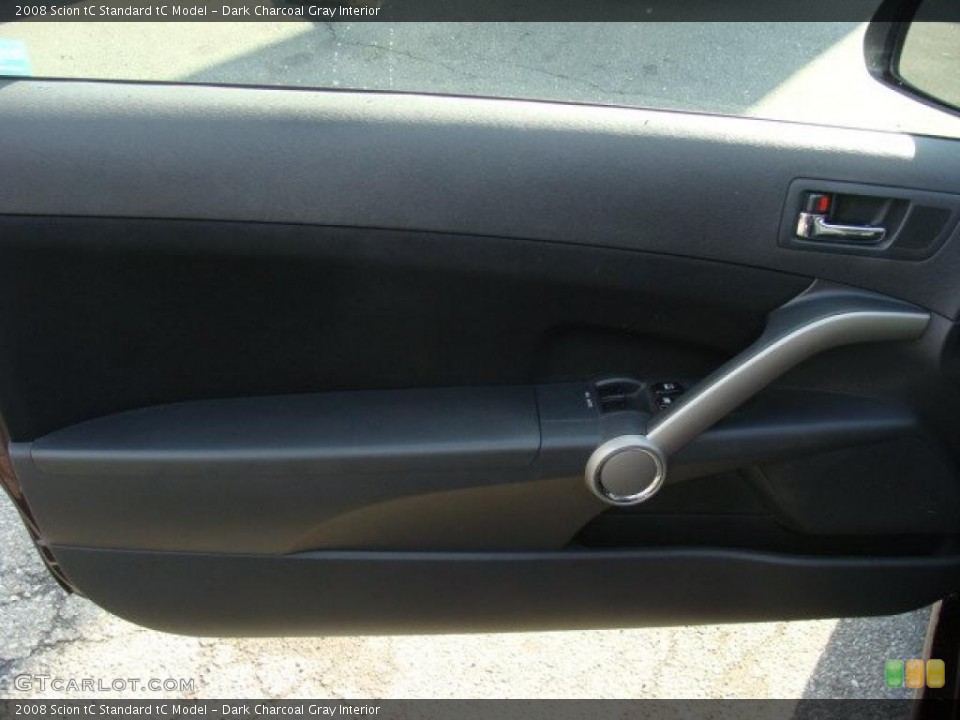 Dark Charcoal Gray Interior Door Panel for the 2008 Scion tC  #38357458