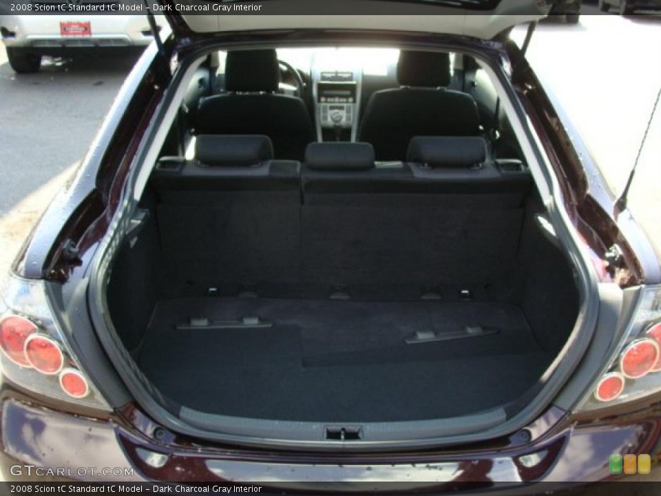 Dark Charcoal Gray Interior Trunk for the 2008 Scion tC  #38357574
