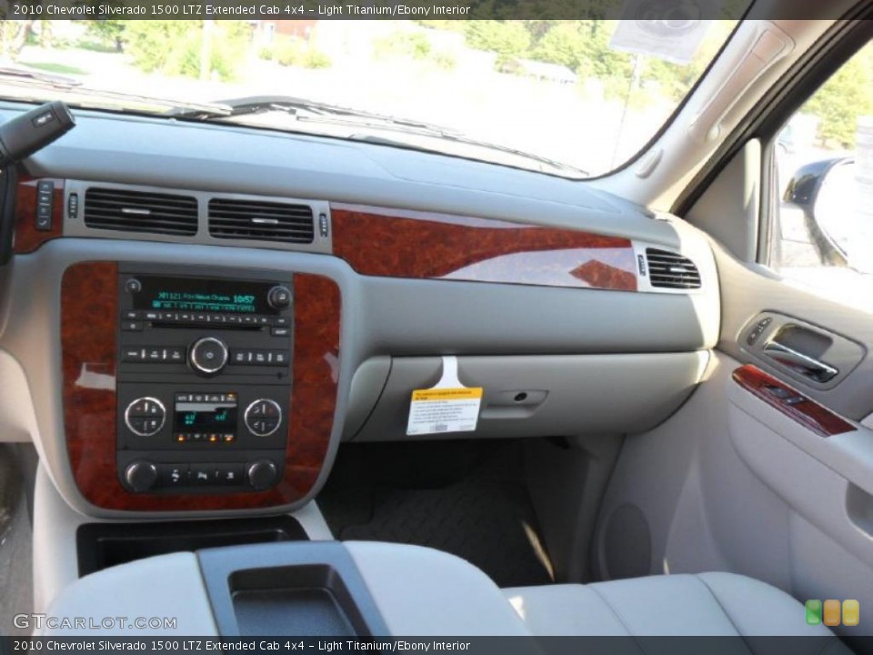 Light Titanium/Ebony Interior Photo for the 2010 Chevrolet Silverado 1500 LTZ Extended Cab 4x4 #38357842