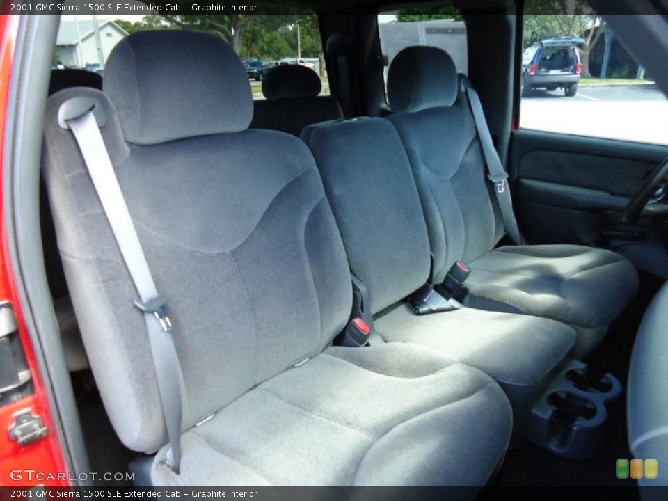 Graphite Interior Photo for the 2001 GMC Sierra 1500 SLE Extended Cab #38358214