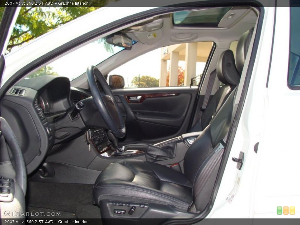 Graphite Interior Photo for the 2007 Volvo S60 2.5T AWD #38359426