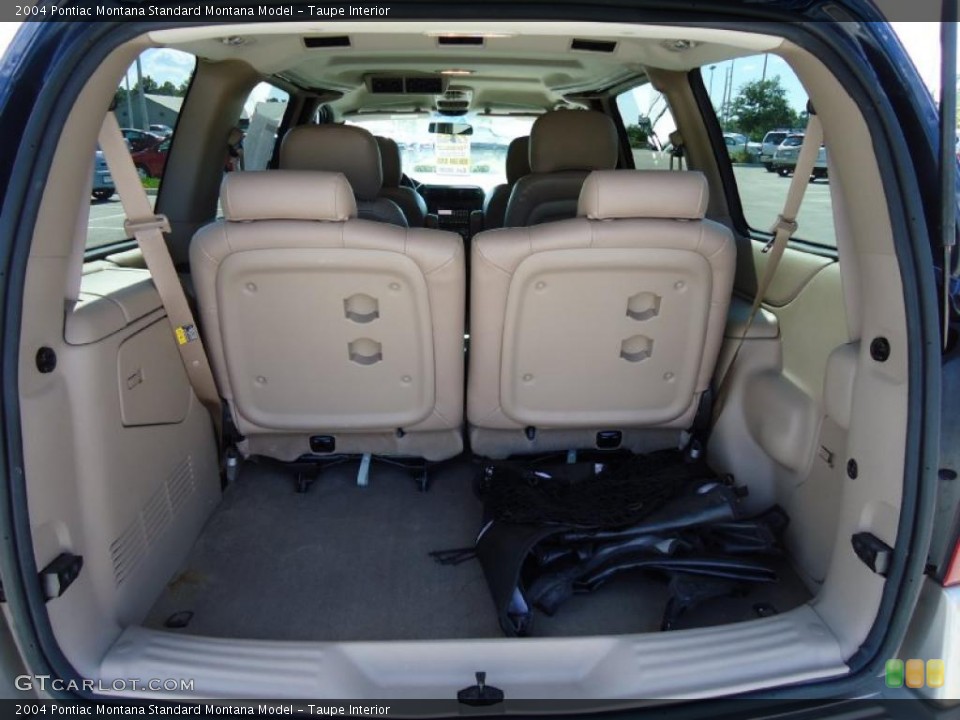 Taupe Interior Trunk for the 2004 Pontiac Montana  #38359754