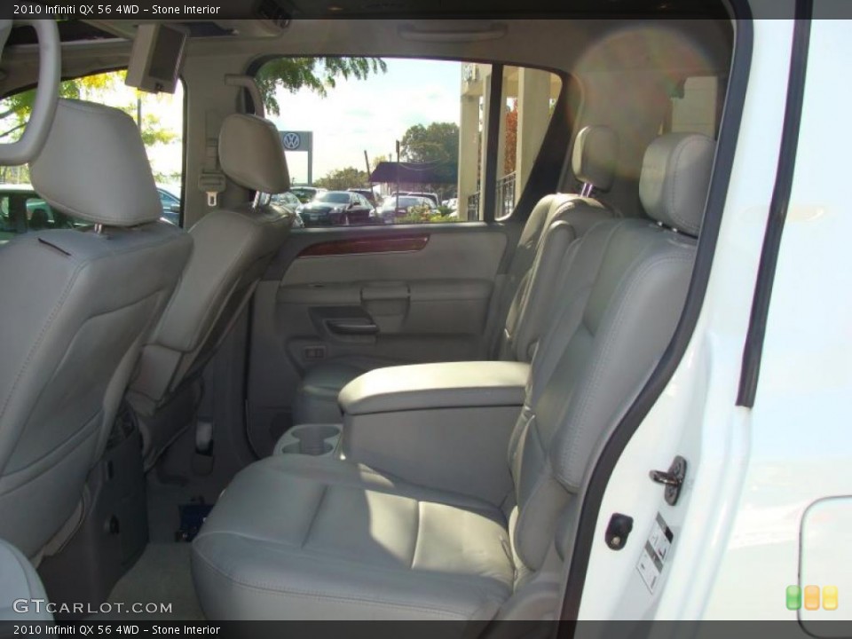 Stone Interior Photo for the 2010 Infiniti QX 56 4WD #38360190
