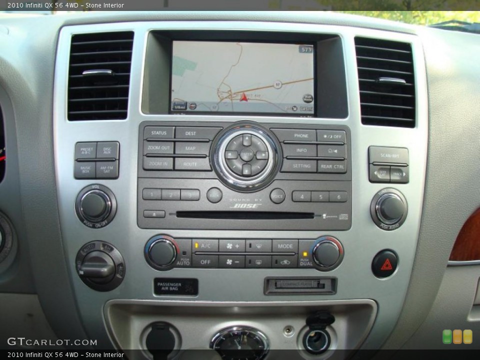 Stone Interior Controls for the 2010 Infiniti QX 56 4WD #38360270