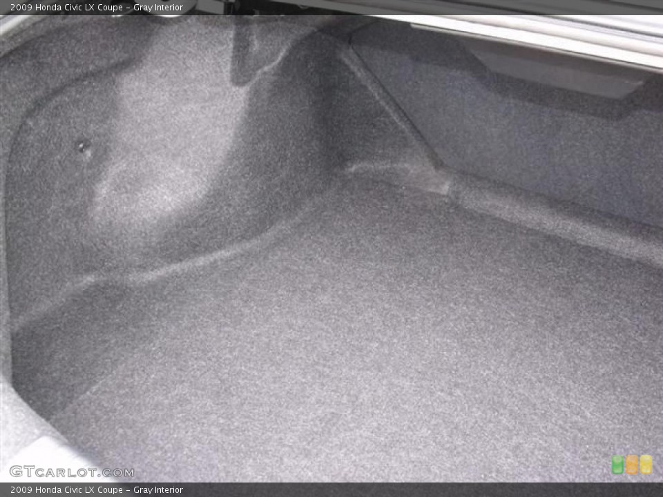 Gray Interior Trunk for the 2009 Honda Civic LX Coupe #38360506