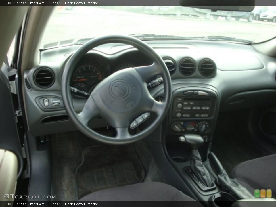 Dark Pewter Interior Dashboard for the 2003 Pontiac Grand Am SE Sedan #38360954