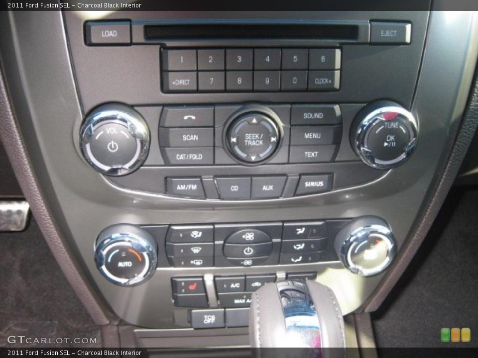 Charcoal Black Interior Controls for the 2011 Ford Fusion SEL #38362526