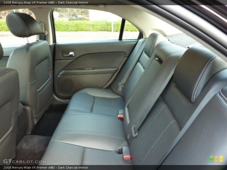 Dark Charcoal Interior Photo for the 2008 Mercury Milan V6 Premier AWD #38365390