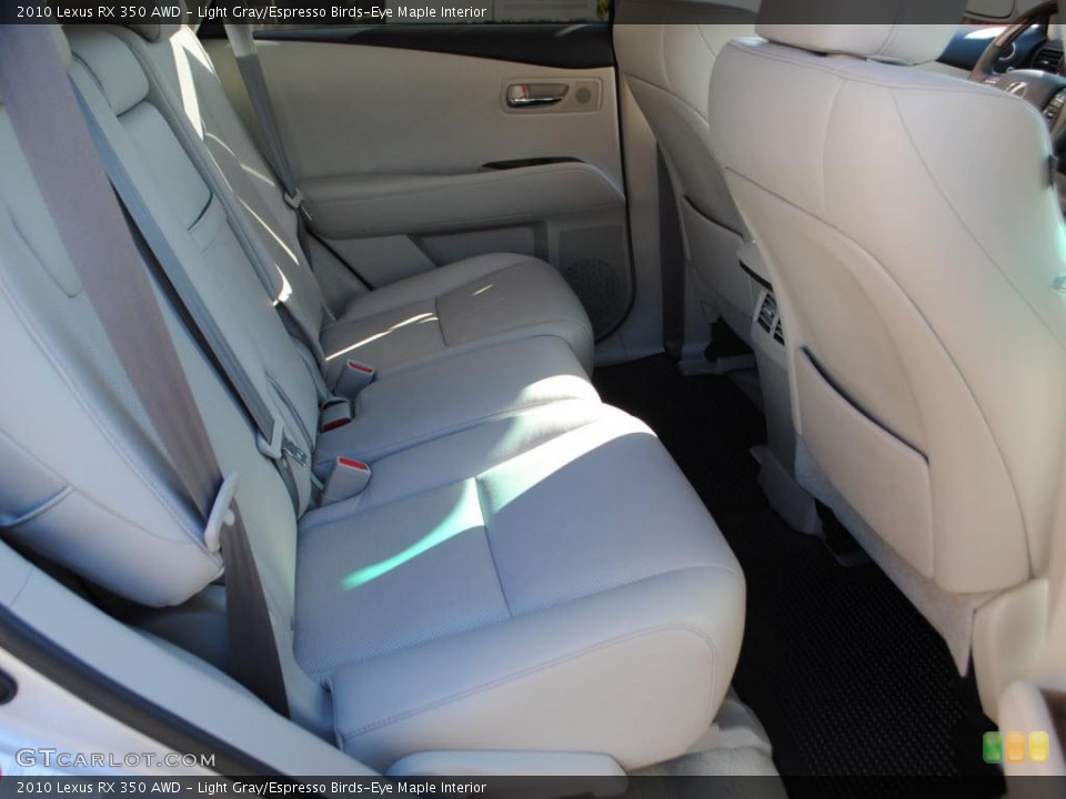 Light Gray/Espresso Birds-Eye Maple Interior Photo for the 2010 Lexus RX 350 AWD #38366914