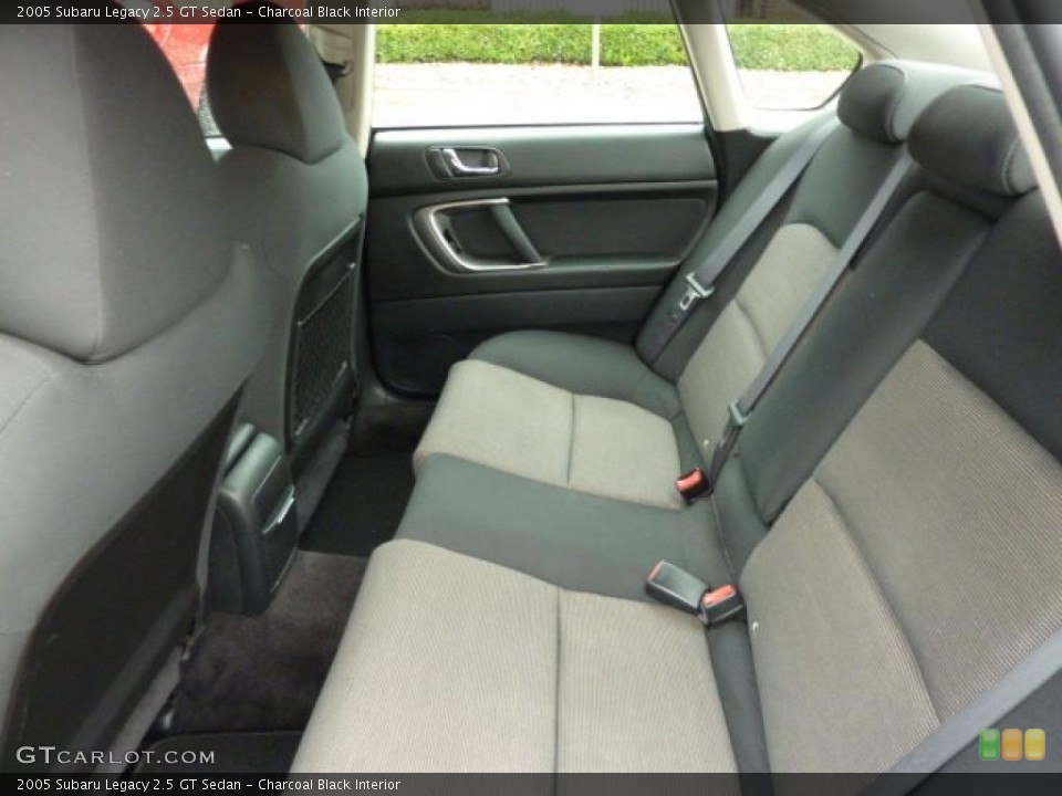 Charcoal Black Interior Photo for the 2005 Subaru Legacy 2.5 GT Sedan #38367742