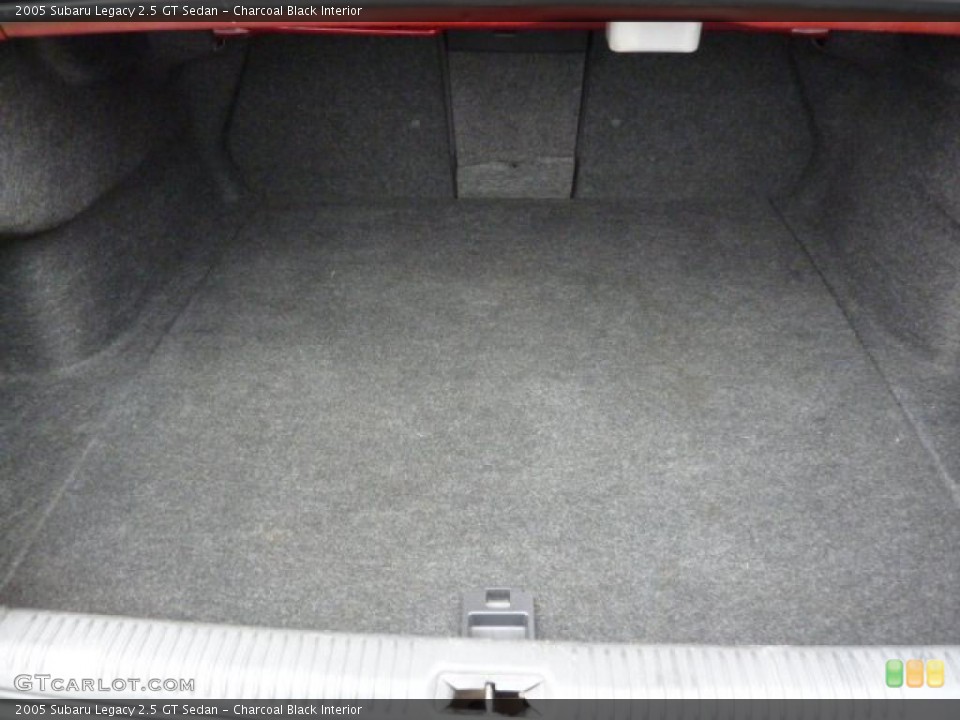 Charcoal Black Interior Trunk for the 2005 Subaru Legacy 2.5 GT Sedan #38367770
