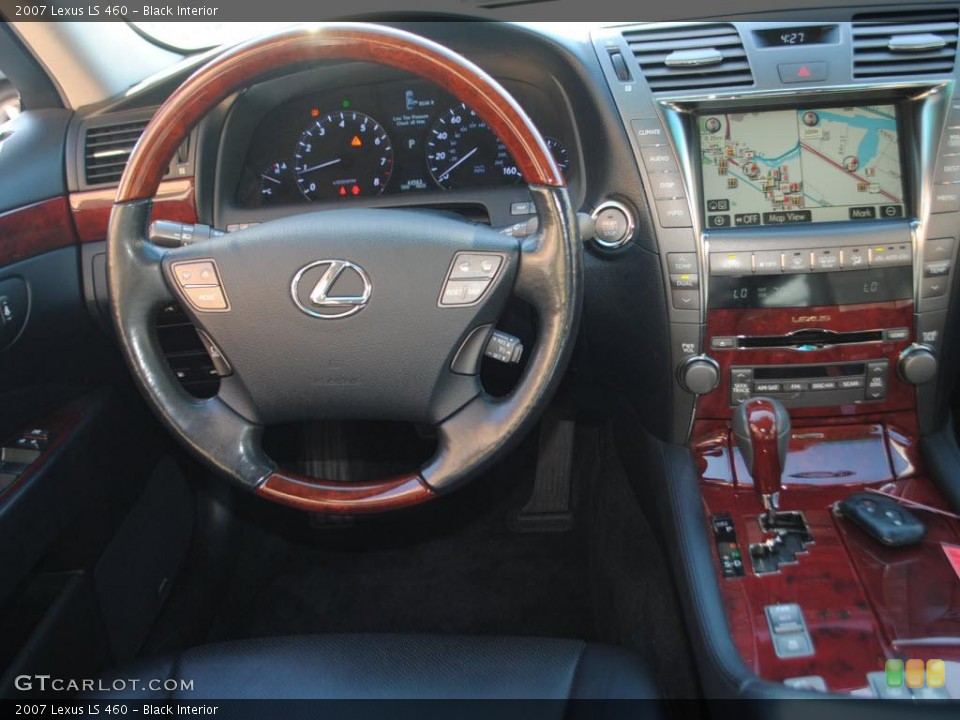 Black Interior Photo for the 2007 Lexus LS 460 #38368026