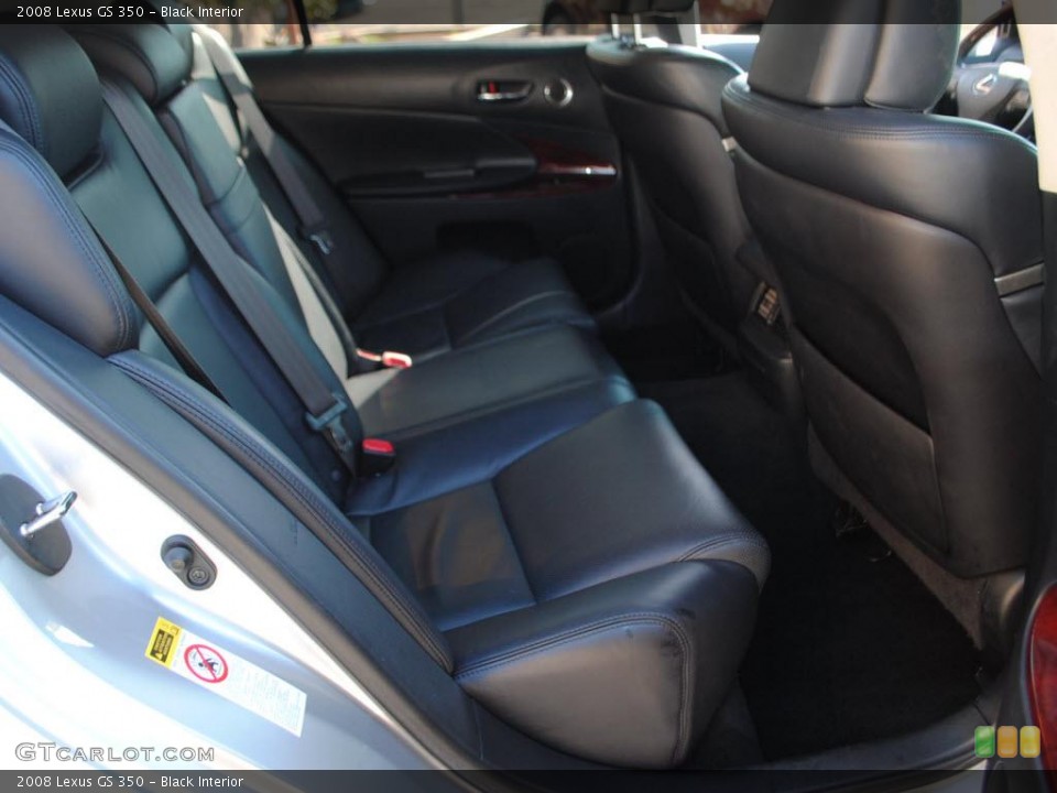 Black Interior Photo for the 2008 Lexus GS 350 #38368774