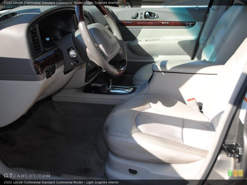 Light Graphite Interior Photo for the 2002 Lincoln Continental  #38370282
