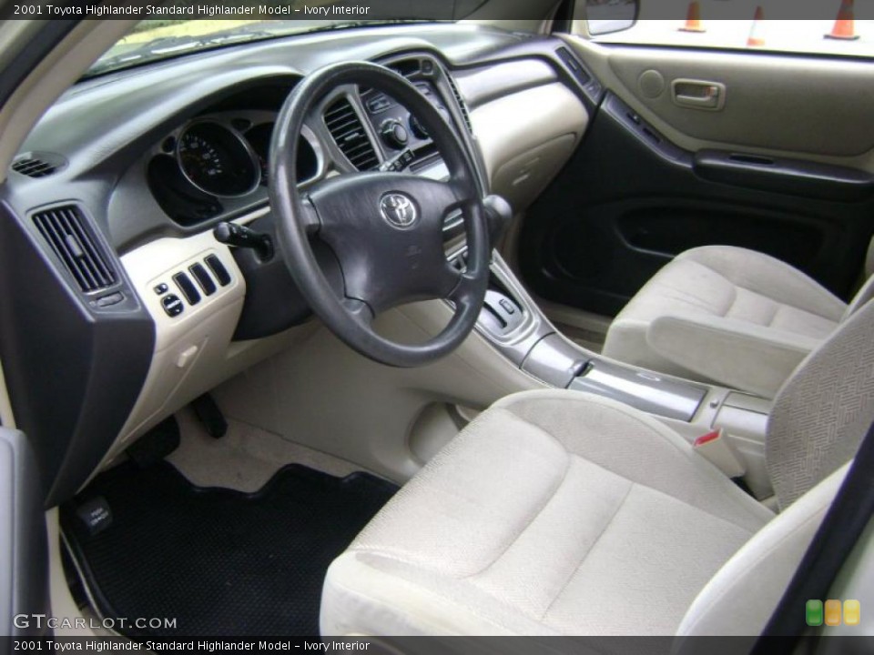 Ivory Interior Photo for the 2001 Toyota Highlander  #38370354