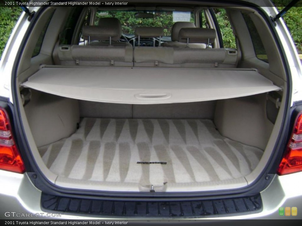 Ivory Interior Trunk for the 2001 Toyota Highlander  #38370518