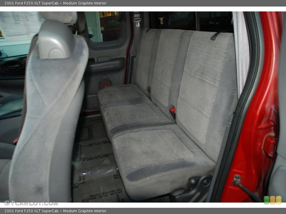 Medium Graphite Interior Photo for the 2001 Ford F150 XLT SuperCab #38374814