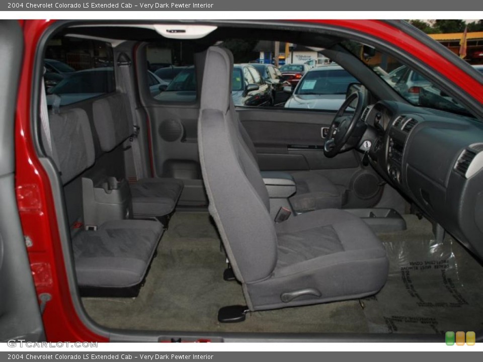 Very Dark Pewter Interior Photo for the 2004 Chevrolet Colorado LS Extended Cab #38375262