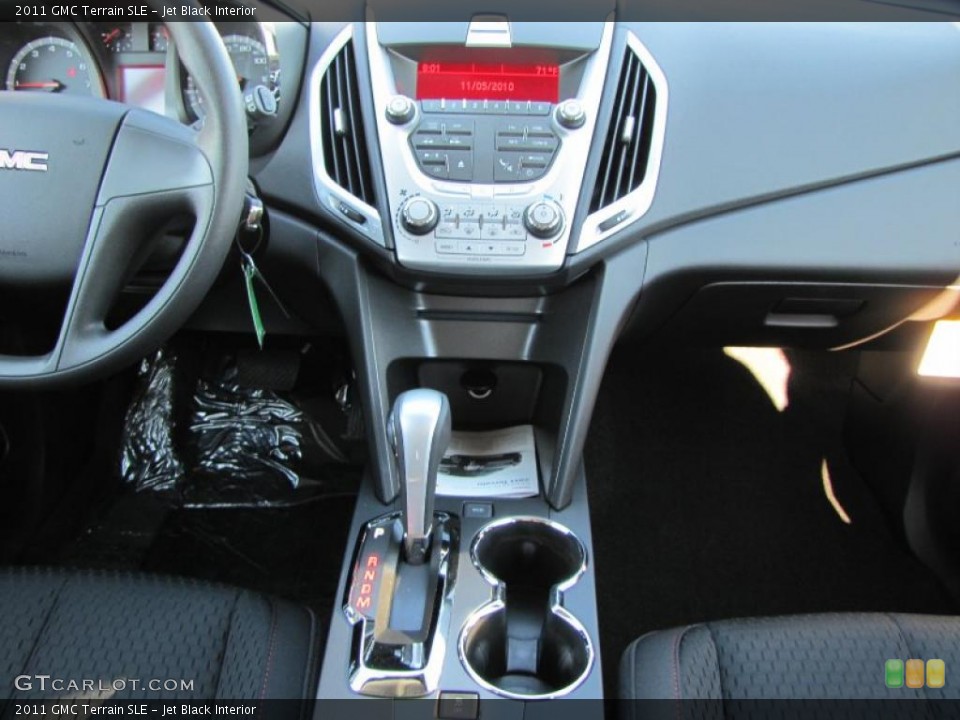 Jet Black Interior Controls for the 2011 GMC Terrain SLE #38376102