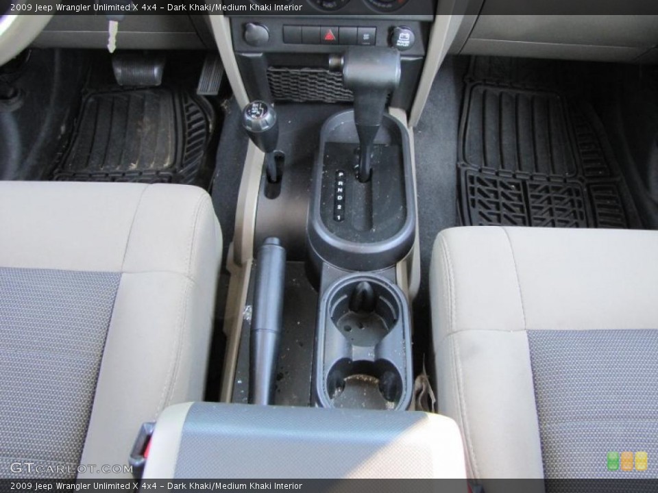 Dark Khaki/Medium Khaki Interior Transmission for the 2009 Jeep Wrangler Unlimited X 4x4 #38376494