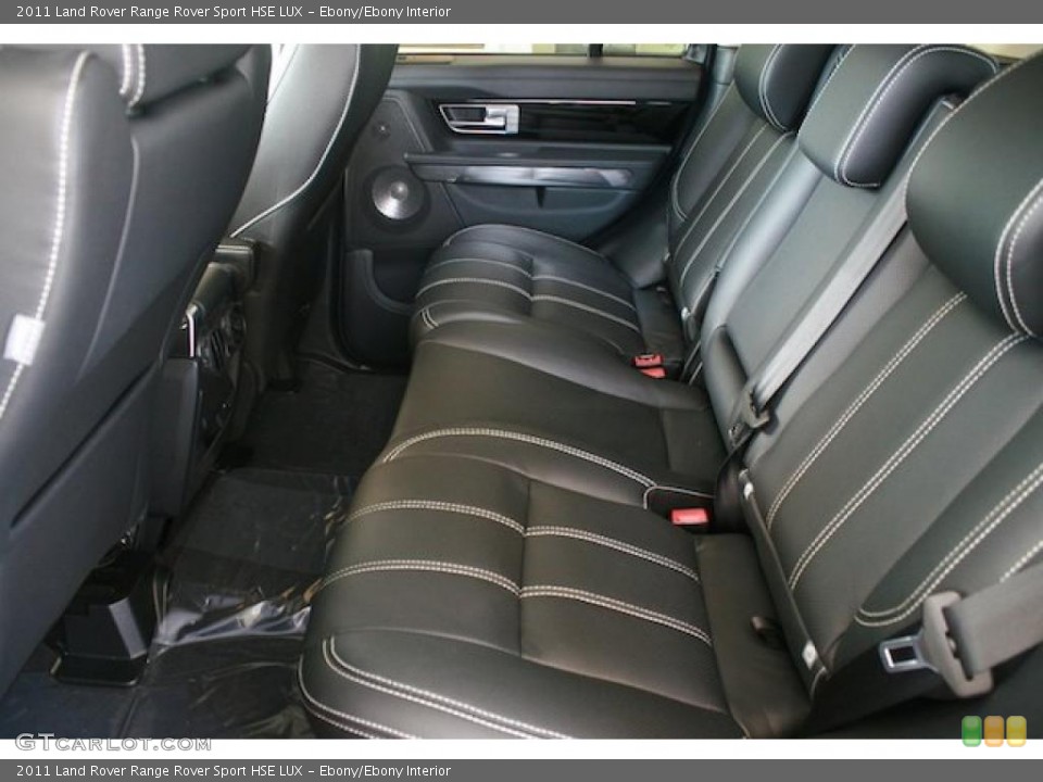 Ebony/Ebony Interior Photo for the 2011 Land Rover Range Rover Sport HSE LUX #38376502