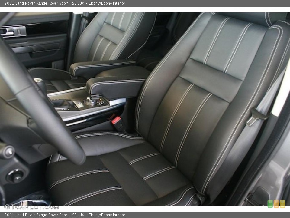 Ebony/Ebony Interior Photo for the 2011 Land Rover Range Rover Sport HSE LUX #38376610