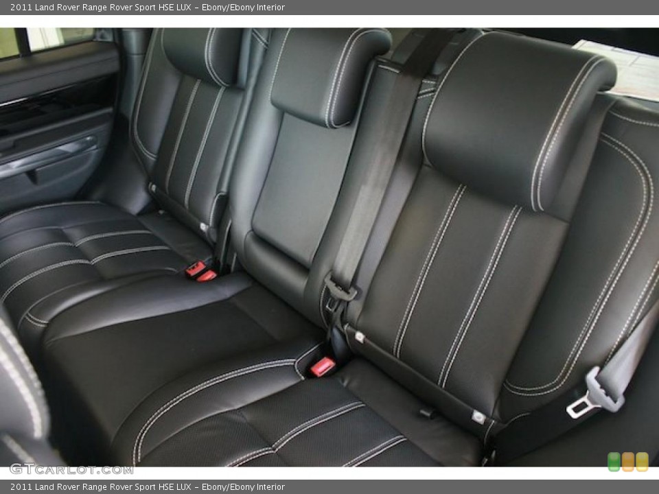 Ebony/Ebony Interior Photo for the 2011 Land Rover Range Rover Sport HSE LUX #38376646