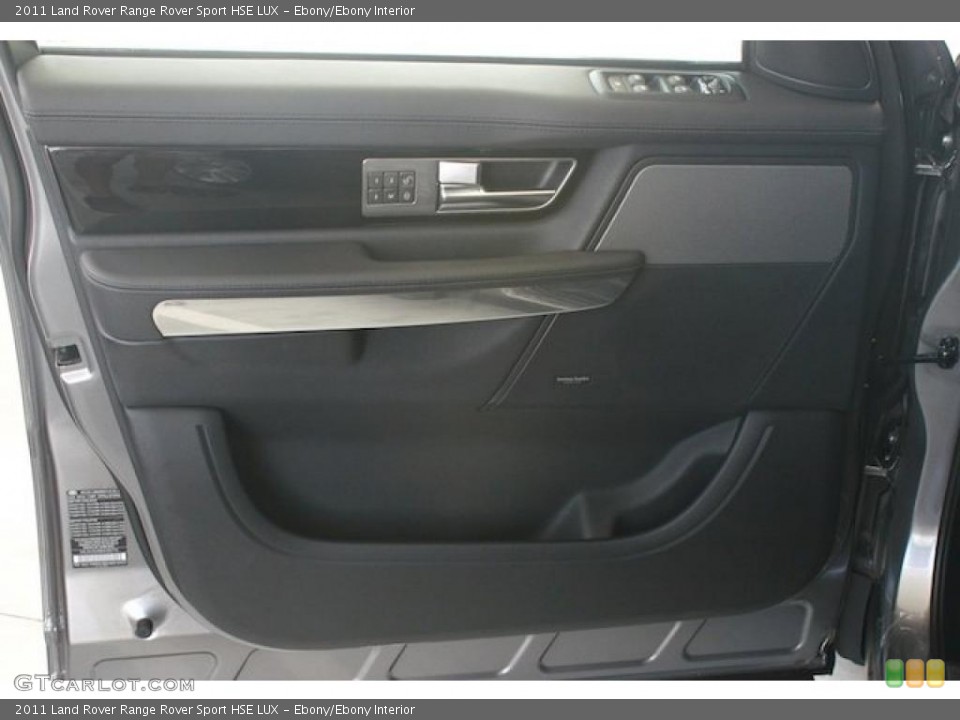 Ebony/Ebony Interior Photo for the 2011 Land Rover Range Rover Sport HSE LUX #38376674