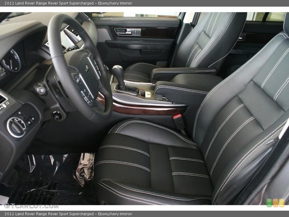 Ebony/Ivory Interior Photo for the 2011 Land Rover Range Rover Sport Supercharged #38376746