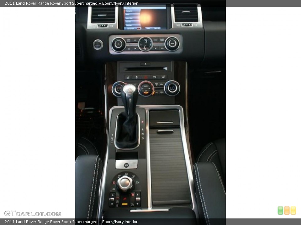 Ebony/Ivory Interior Controls for the 2011 Land Rover Range Rover Sport Supercharged #38376906