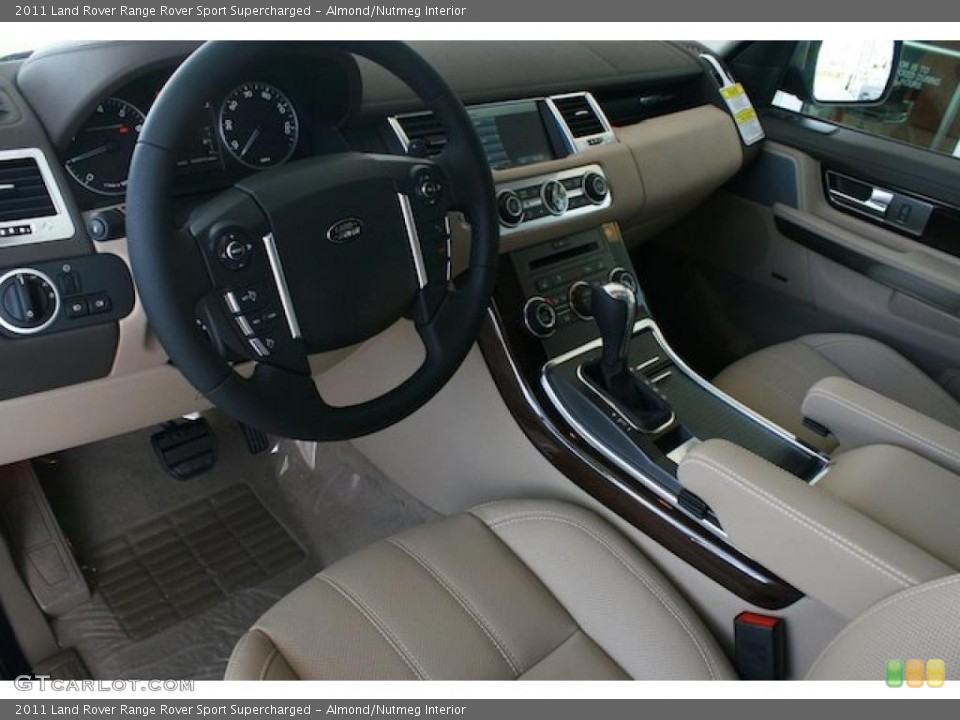 Almond/Nutmeg Interior Dashboard for the 2011 Land Rover Range Rover Sport Supercharged #38377134