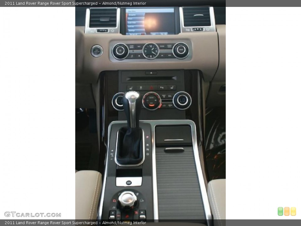 Almond/Nutmeg Interior Controls for the 2011 Land Rover Range Rover Sport Supercharged #38377166