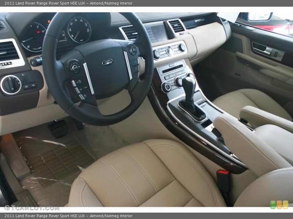 Almond/Nutmeg Interior Photo for the 2011 Land Rover Range Rover Sport HSE LUX #38377722
