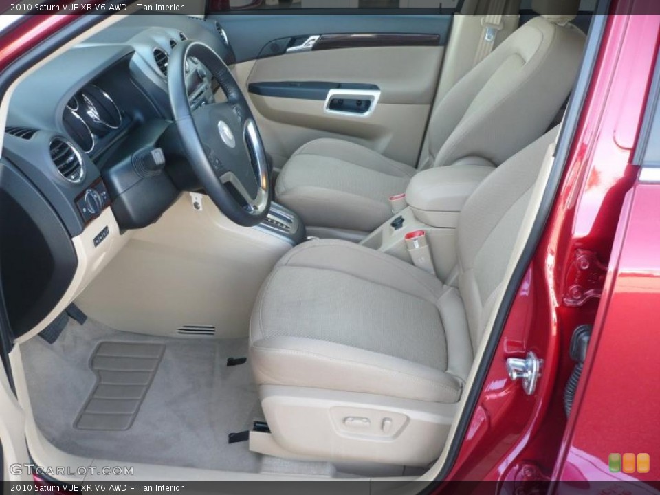 Tan Interior Prime Interior for the 2010 Saturn VUE XR V6 AWD #38377727