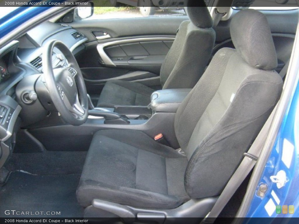 Black Interior Photo for the 2008 Honda Accord EX Coupe #38377790