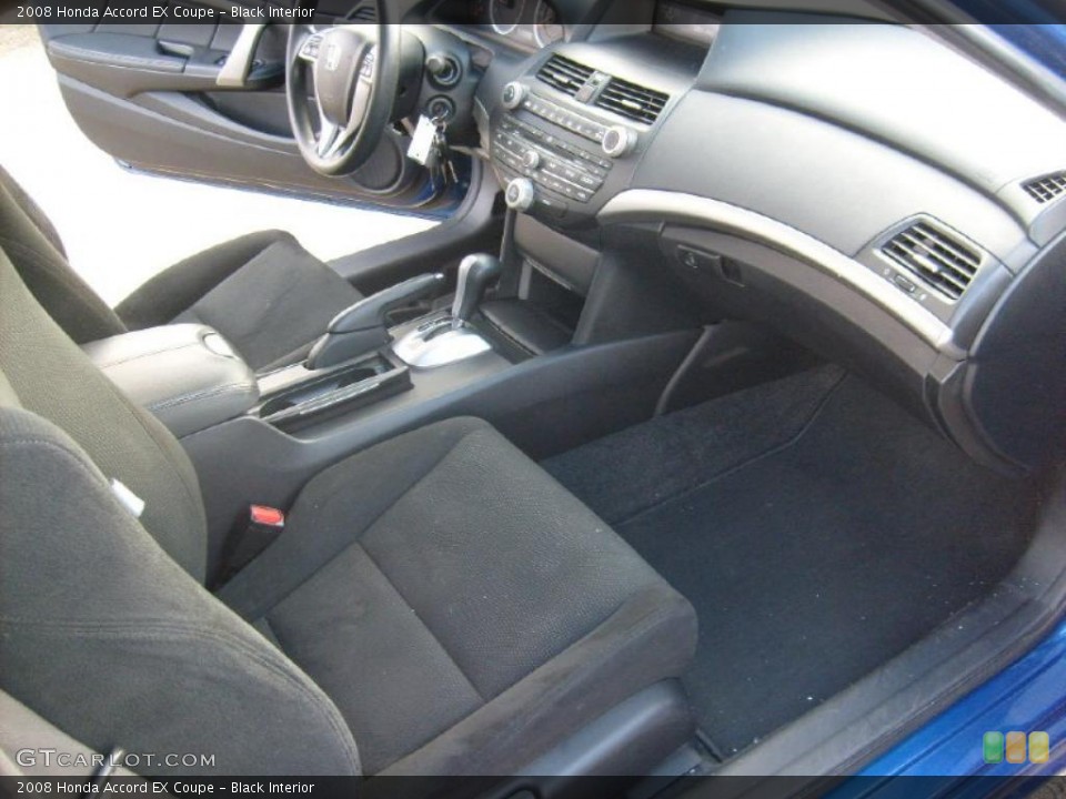 Black Interior Photo for the 2008 Honda Accord EX Coupe #38377903
