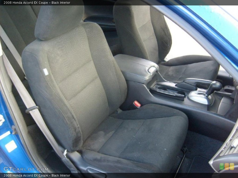 Black Interior Photo for the 2008 Honda Accord EX Coupe #38377931
