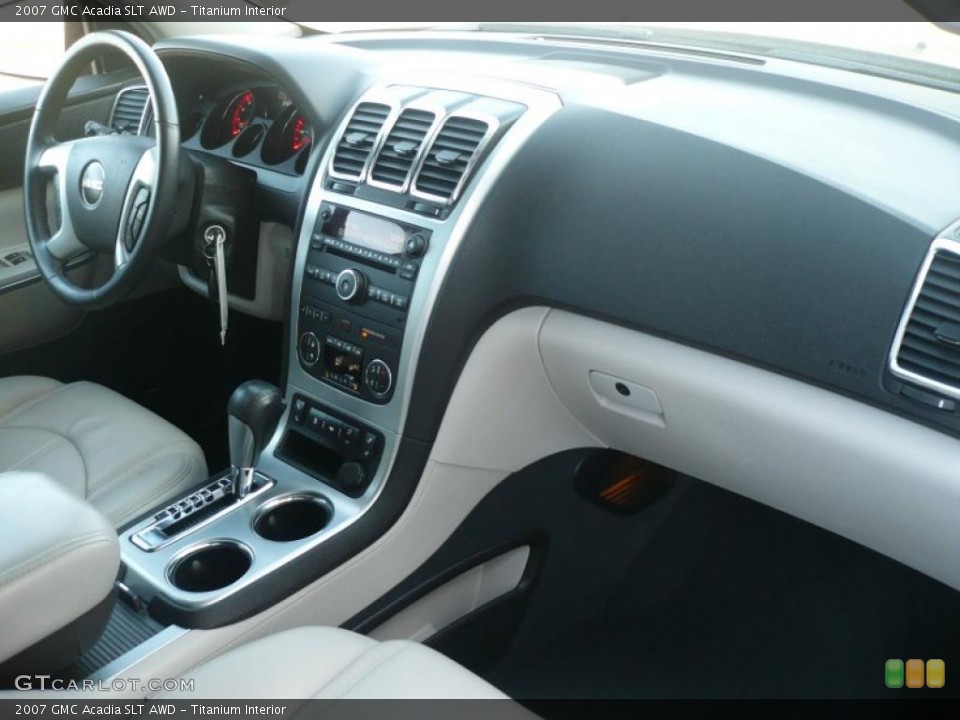 Titanium Interior Dashboard for the 2007 GMC Acadia SLT AWD #38378115