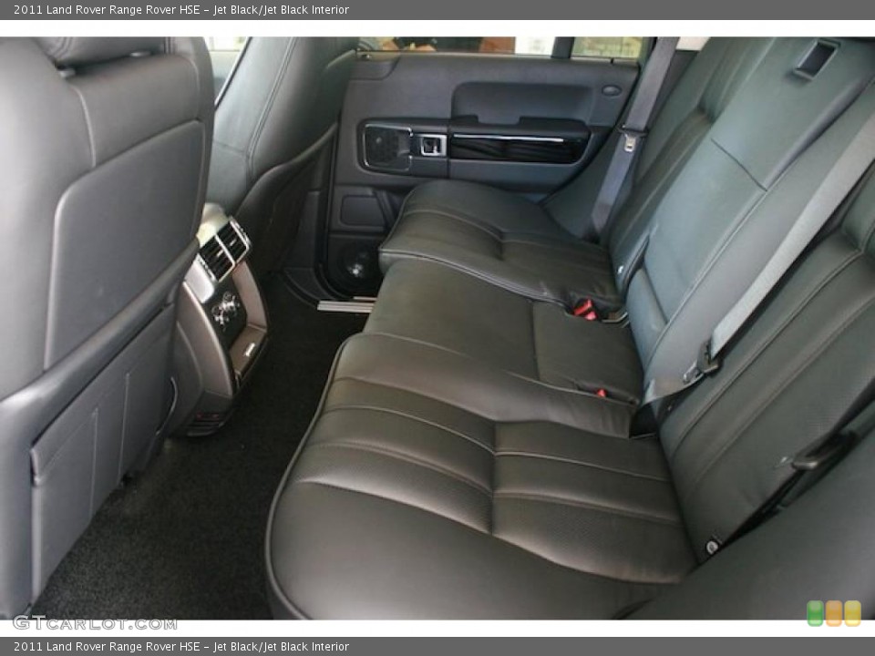 Jet Black/Jet Black Interior Photo for the 2011 Land Rover Range Rover HSE #38378199