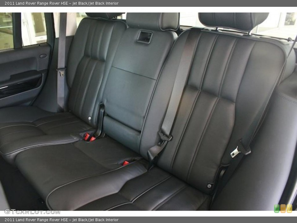 Jet Black/Jet Black Interior Photo for the 2011 Land Rover Range Rover HSE #38378359