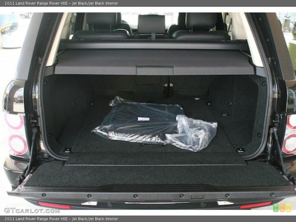Jet Black/Jet Black Interior Trunk for the 2011 Land Rover Range Rover HSE #38378367